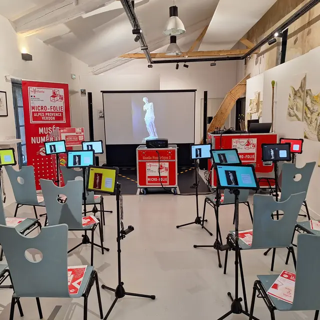 La  Micro-Folie itinérante Alpes Provence Verdon part en tournée !_Sausses