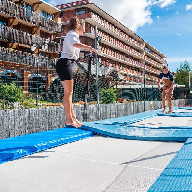 Trampoline de la Patinoire