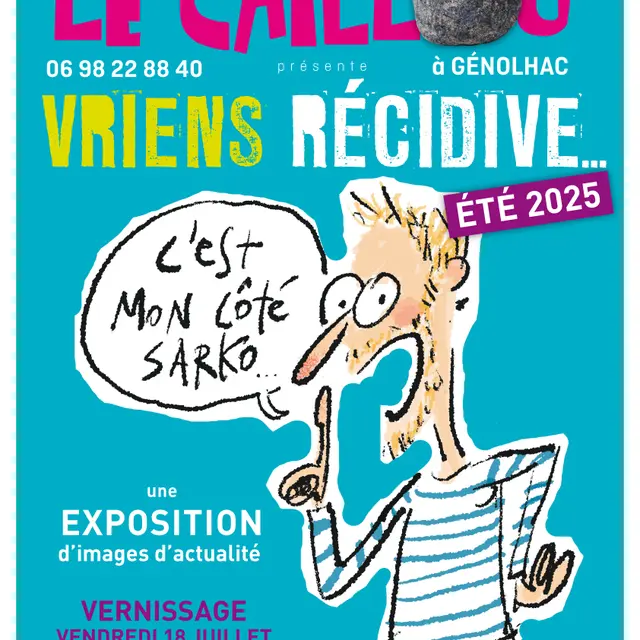 Expo de Franck Vriens au Caillou_Génolhac