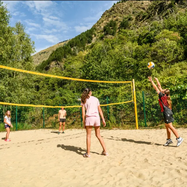 Beach volley et beach soccer_Isola
