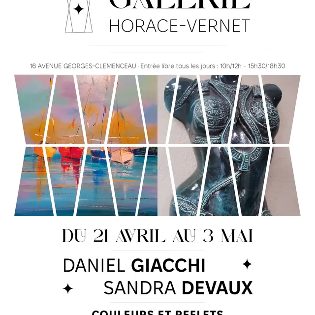 Exposition : GIACCHI et SANDRA DEVAUX_La Londe-les-Maures