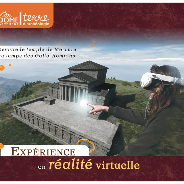 Festival Connexions 2025 - Animation Revivre le temple de Mercure au temps des Gallo-Romains_Lezoux
