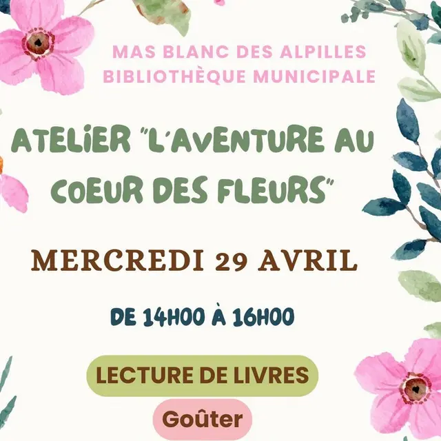 Atelier lecture des livres - Bibliothèque Municipale_Mas-Blanc-des-Alpilles