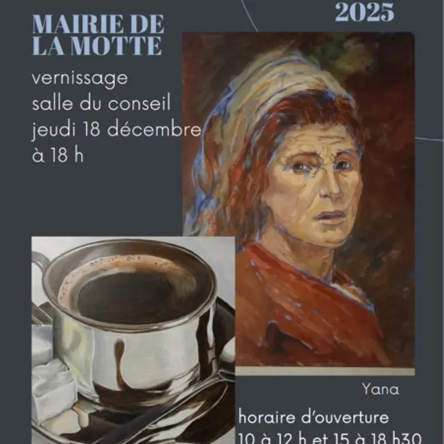 Exposition de peinture_La Motte