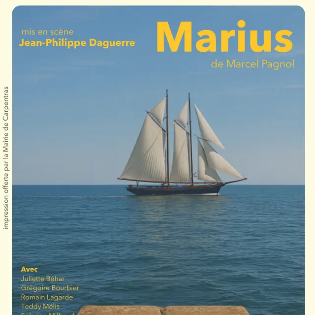 Théâtre : Marius de Marcel Pagnol_Carpentras