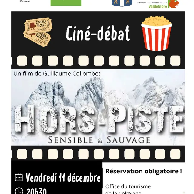 Projection Hors-piste, Sensible et Sauvage du Parc National du Mercantour_Valdeblore