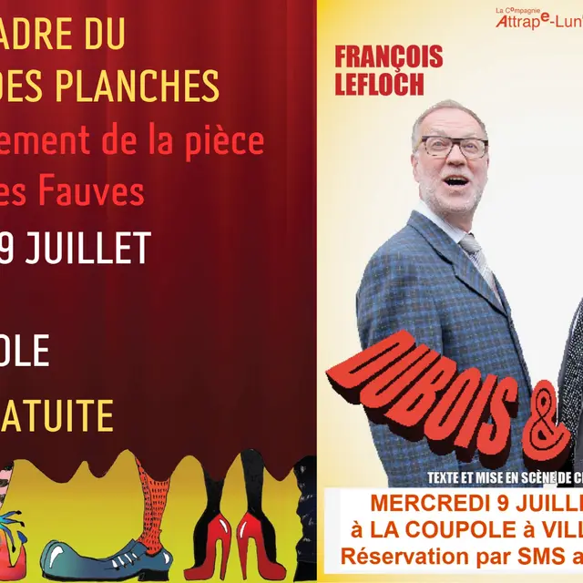 Festival des Planches - spectacle : Dubois et Dubois_Villard-de-Lans