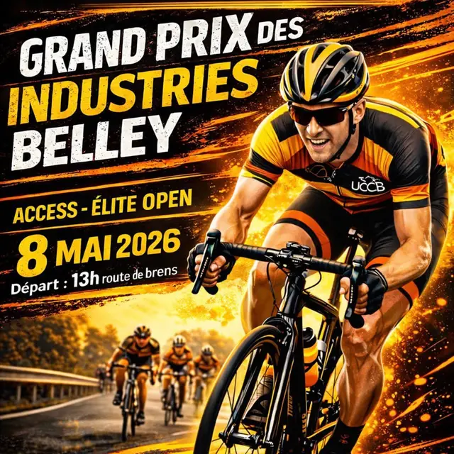 Course cycliste : Grand Prix des Industries de Belley_Belley