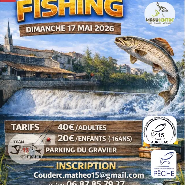 Street fishing sur la rivière jordanne_Aurillac