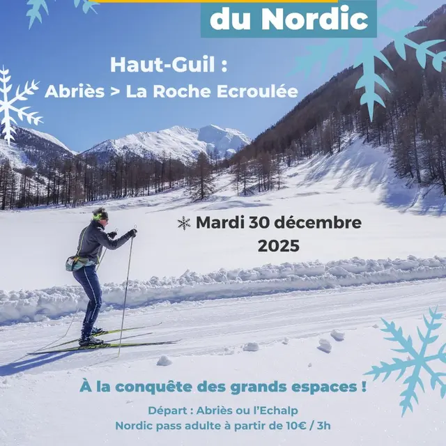 Les intégrales de l'espace nordique du Queyras - Le haut Guil_Abriès-Ristolas