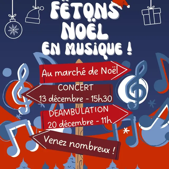 Déambulation Chants de Noël