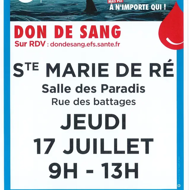 Don du sang_Sainte-Marie-de-Ré