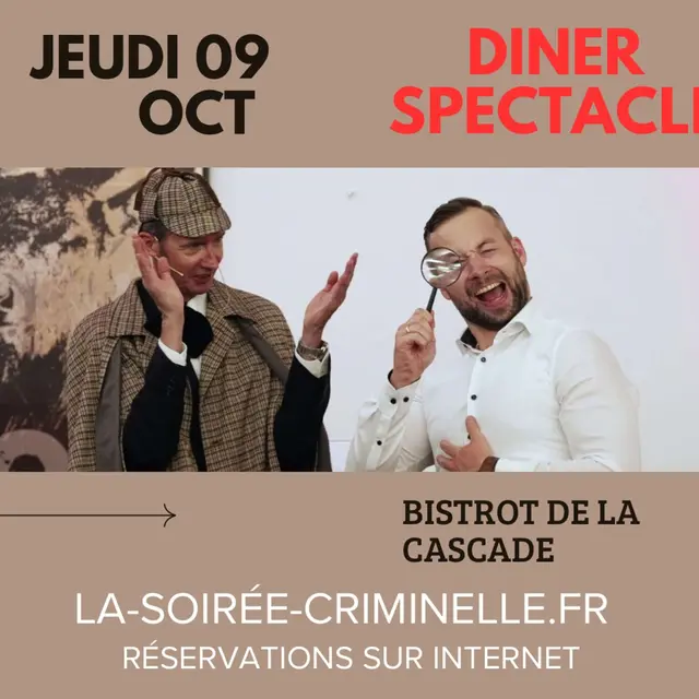 La soirée criminelle - dîner intéractif au Bistrot de la Cascade_Groslée-Saint-Benoit