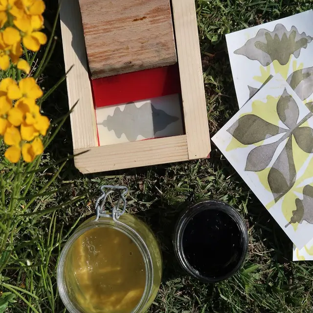 Atelier sérigraphie en encres végétales_Marseille