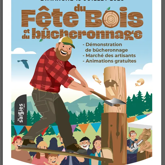 Fête du Bois et du Bûcheronnage_Les Saisies