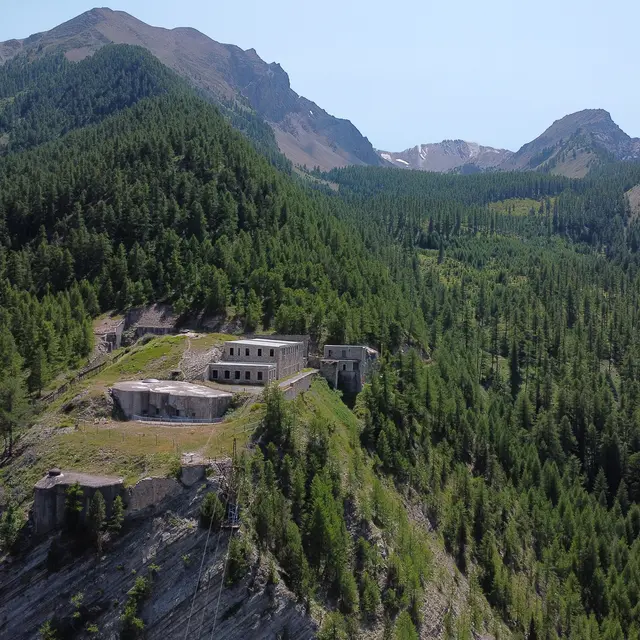 Visite du fort de Roche-la-Croix