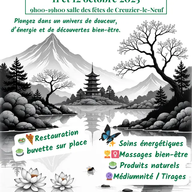 affiche weekend découverte douceur et soins