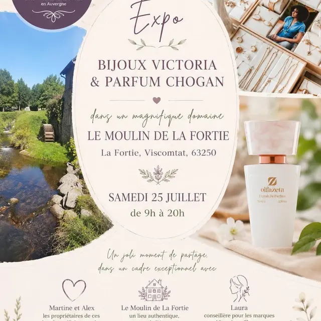 Exposition bijoux et parfum