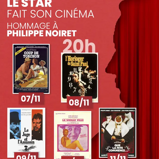 Le Star fait son cinéma : Hommage à Philippe Noiret_Saint-Tropez