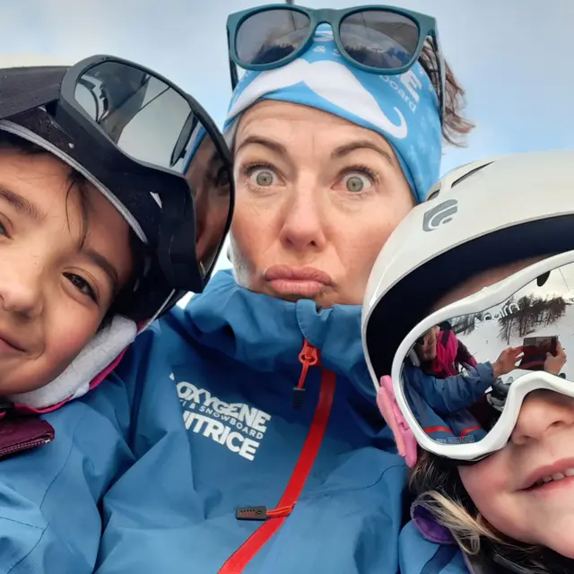 Émilie Nicolas : monitrice de ski au Sauze