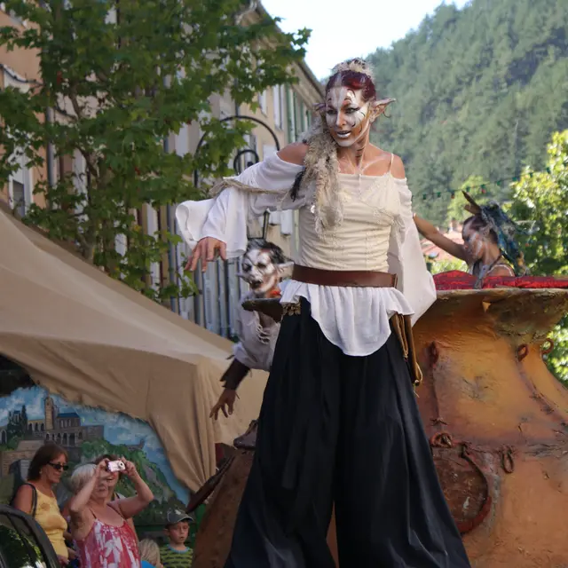 Le passage du fort, fête médiévale à Sisteron