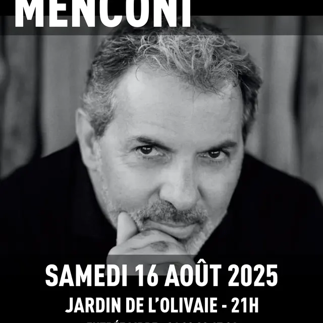 Soirée concert JEAN MENCONI_Beaulieu-sur-Mer