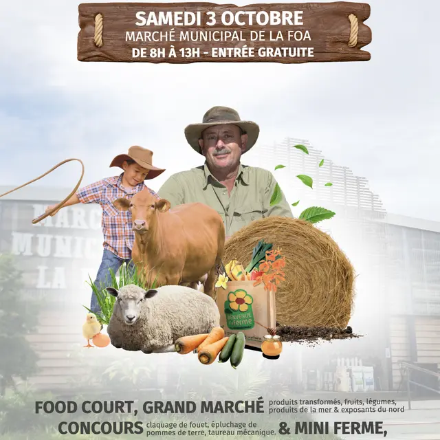Marché paysan - Bienvenue à la ferme_La Foa