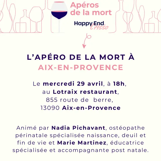 apero de la mort Aix en Provence 29/04/2026