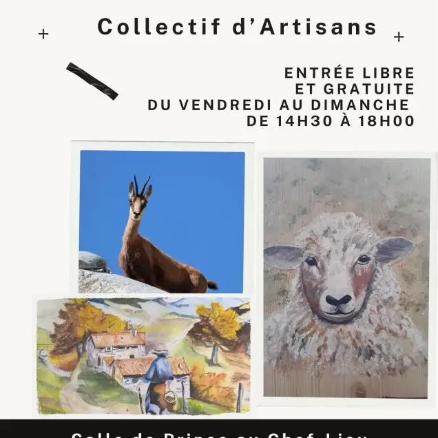 Exposition - vente : Collectif d'artisans_Les Orres
