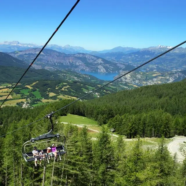 Télésiège du Belvédère Montclar