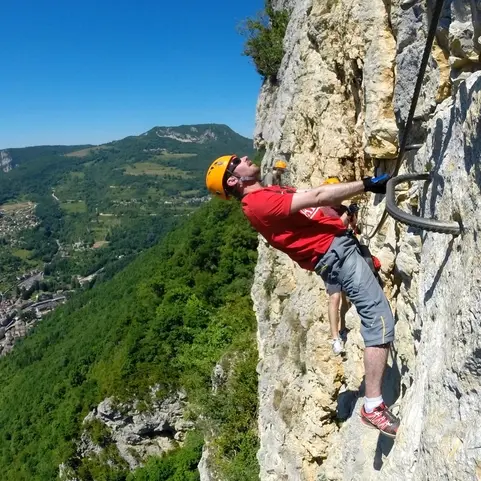 via ferrata de la Guinguette