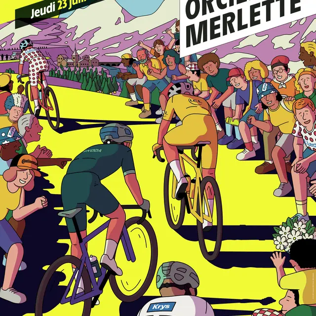 Le Tour de France - Orcières ville d'arrivée_Orcières