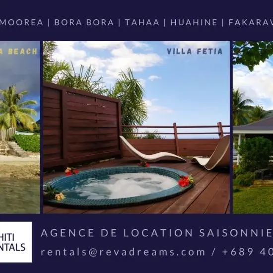 Reva Dreams Tahiti Rentals - Tahiti Tourisme