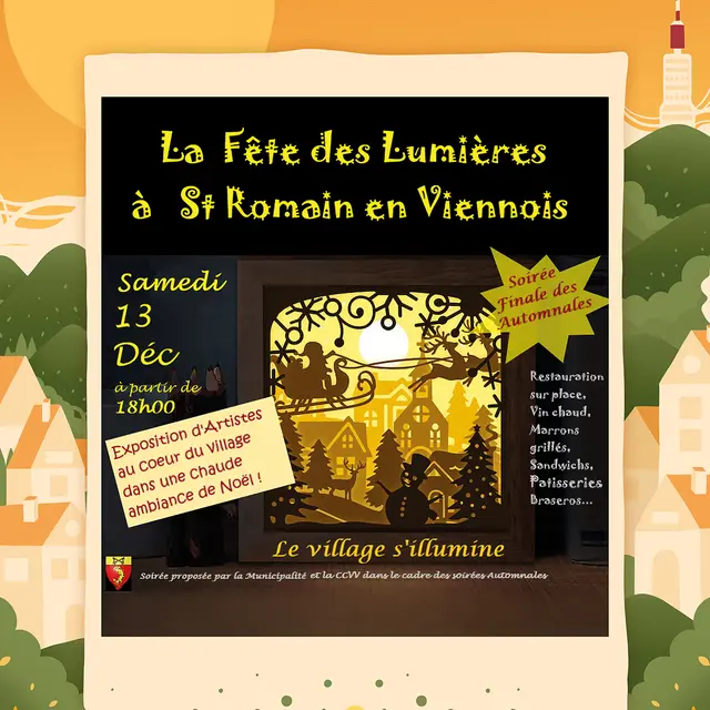 La Fête des Lumières - Les Automnales en Vaison Ventoux_Saint-Romain-en-Viennois
