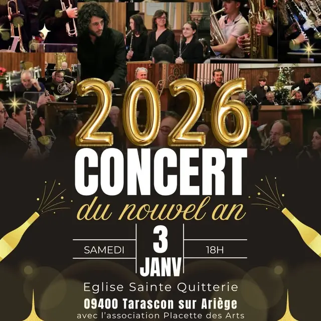 Concert du Nouvel An !!!_Tarascon-sur-Ariège