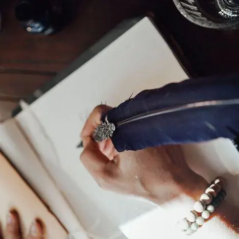 Atelier écriture et dessins à la plume et à l'encre_Gattières