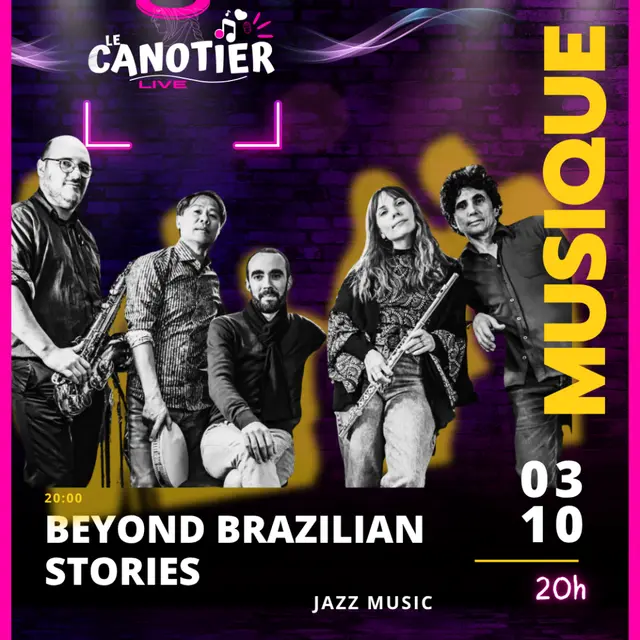Live Jazz - Beyond Brazilian stories_Aurillac
