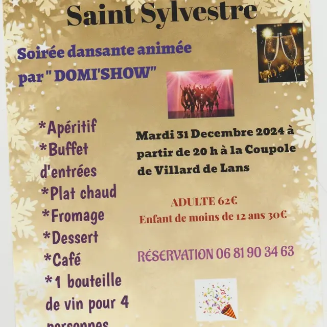 Réveillon de la Saint Sylvestre_Villard-de-Lans
