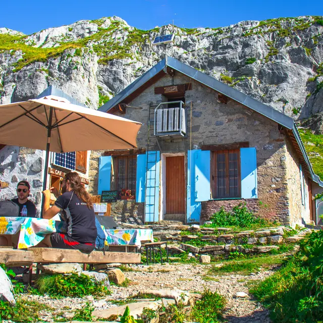 Refuge de Platé depuis Flaine_Flaine