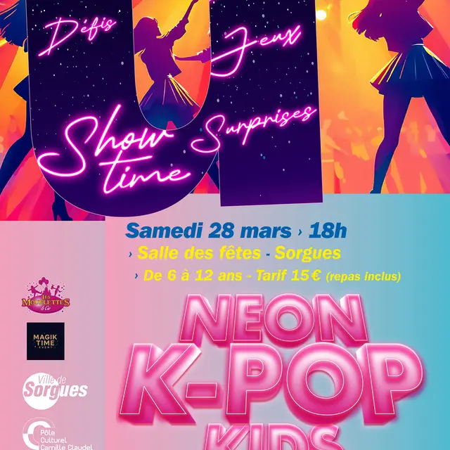 Soirée Kids - Néon K-POP_Sorgues