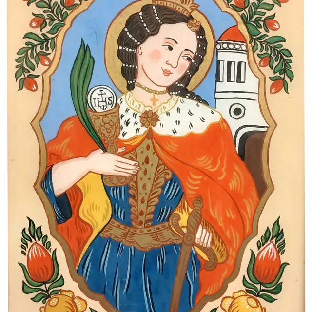 Exposition L'envers du décor : L'art populaire de la peinture sous verre_Lacapelle-del-Fraisse