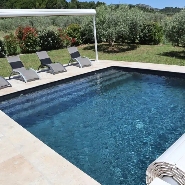 piscine chauffée privée