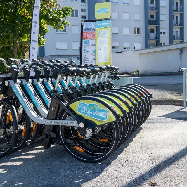 Borne Montenvélo - Gare du Fayet_Saint-Gervais-les-Bains