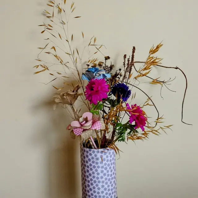 Atelier créatif : vase estival et poétique