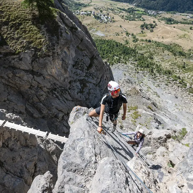 Via ferrata de Saint-Ours - Val d'Oronaye