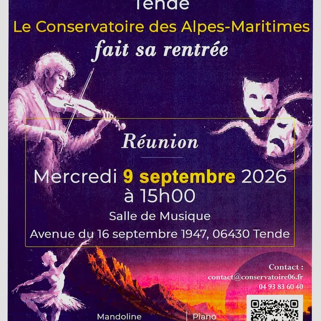 Rentrée du Conservatoire