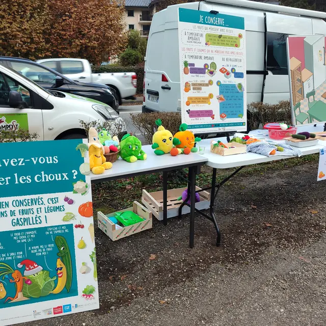 Stand Anti-gaspi_La Giettaz