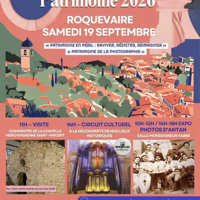 Journées européennes du patrimoine à Roquevaire_Roquevaire
