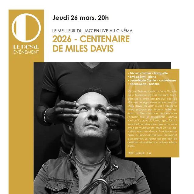 Concert Jazz - Nicolas Folmer So Miles II_Toulon