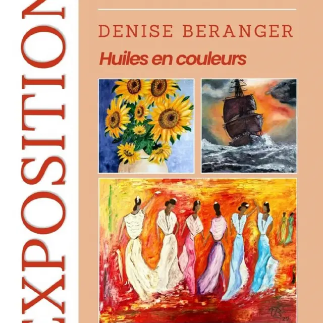 Huiles en couleurs Denise Beranger_Lavaudieu